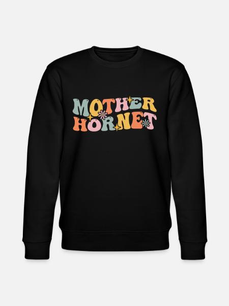 Groovy Beekeeper Imkereimutter - Stanley/Stella Unisex Bio-Sweatshirt CHANGER - Schwarz