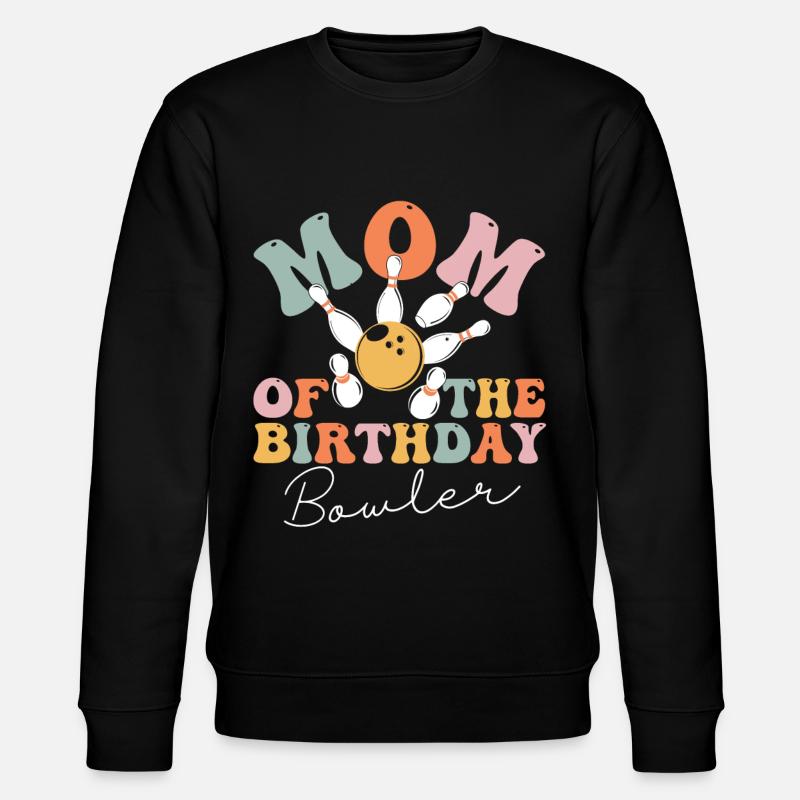 Maman de bowling groovy - Sweat bio CHANGER Stanley/Stella Unisexe - noir