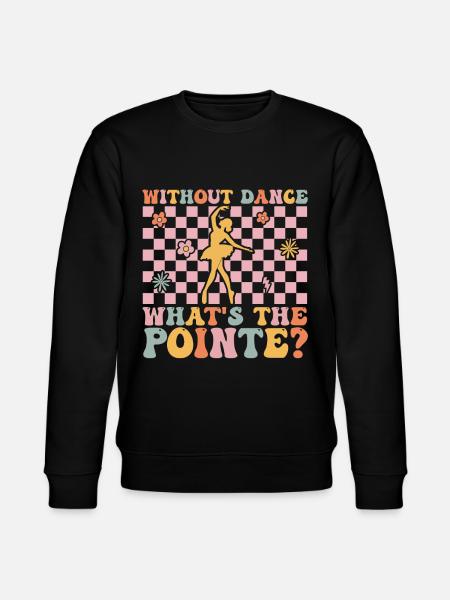 Groovy Ballerina - Stanley/Stella CHANGER Unisex Organic Sweatshirt - black