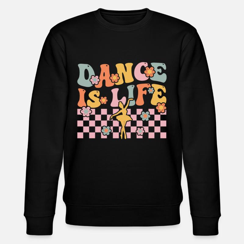 Groovy Ballerine Ballet Danseuse - Sweat bio CHANGER Stanley/Stella Unisexe - noir