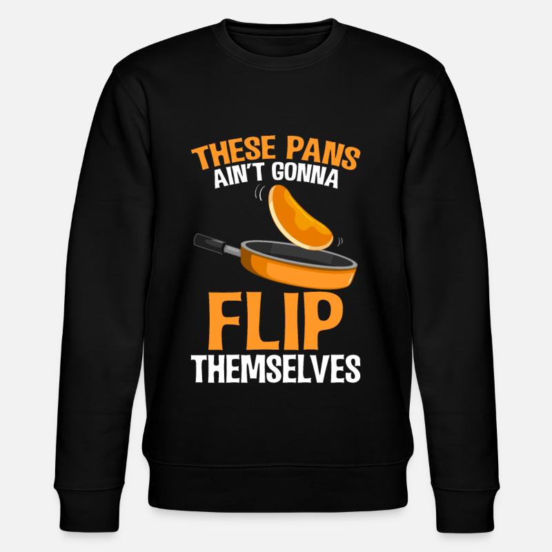 Crépière drôle - Sweat bio CHANGER Stanley/Stella Unisexe - noir