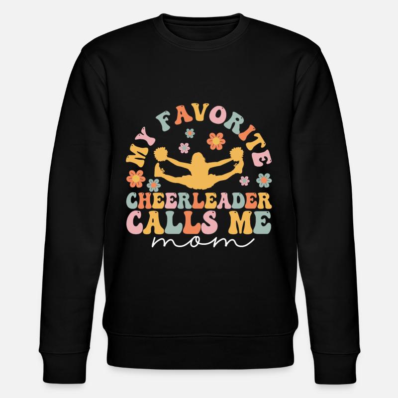 Groovy Cheerleading - Stanley/Stella CHANGER Unisex Organic Sweatshirt - black