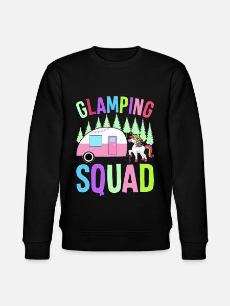 Glamping Team Glamper - Stanley/Stella CHANGER Unisex Organic Sweatshirt - black