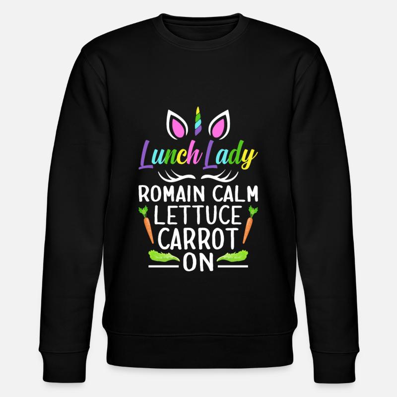 Cafeteria Crew - Stanley/Stella CHANGER Unisex Organic Sweatshirt - black