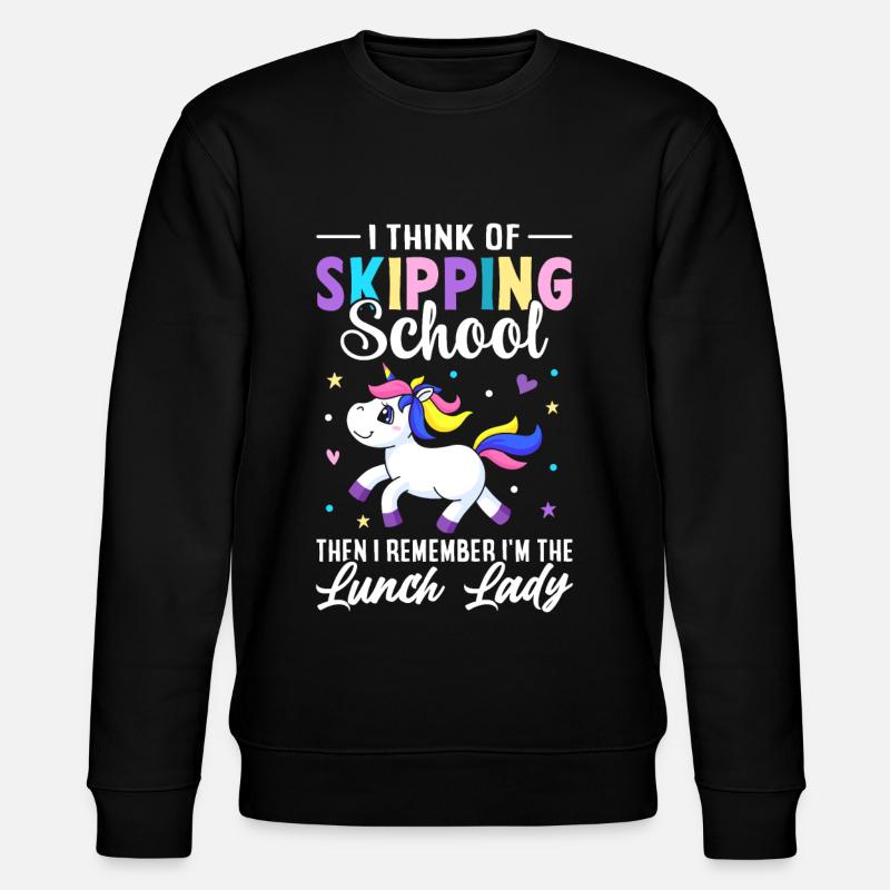 Cafeteria Crew - Stanley/Stella CHANGER Unisex Organic Sweatshirt - black