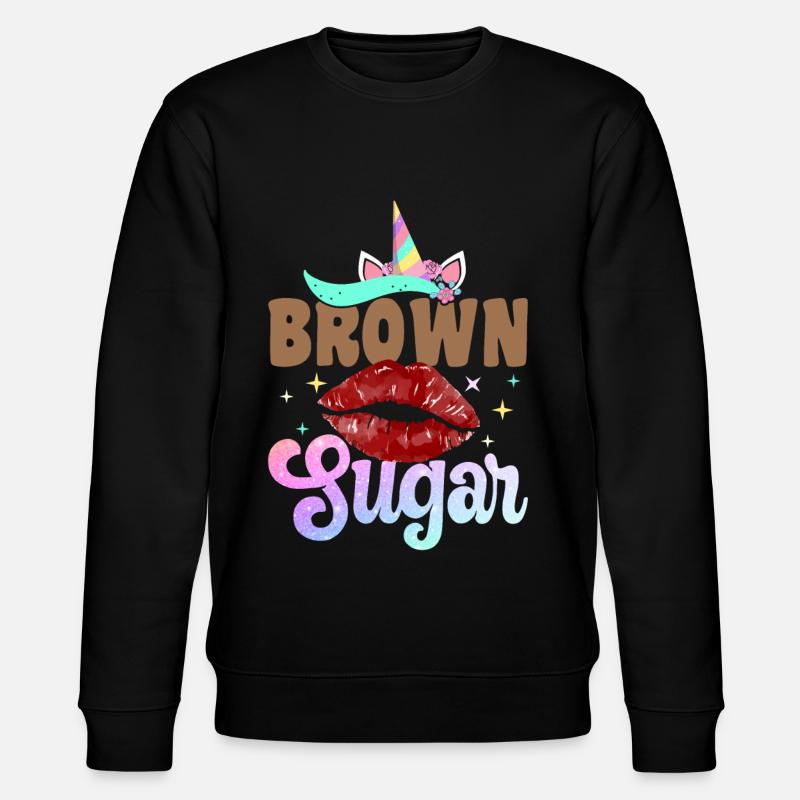 Mélanine Peau Marron Noir Histoire - Sweat bio CHANGER Stanley/Stella Unisexe - noir