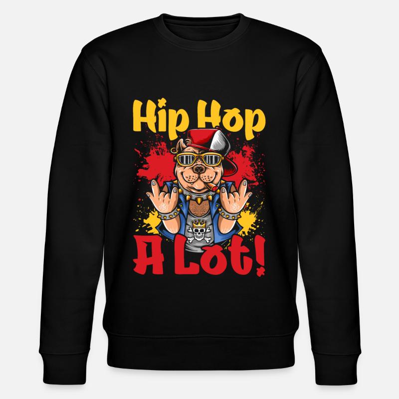 Hiphop Dance Dancer Breakdance - Stanley/Stella CHANGER Unisex Organic Sweatshirt - black