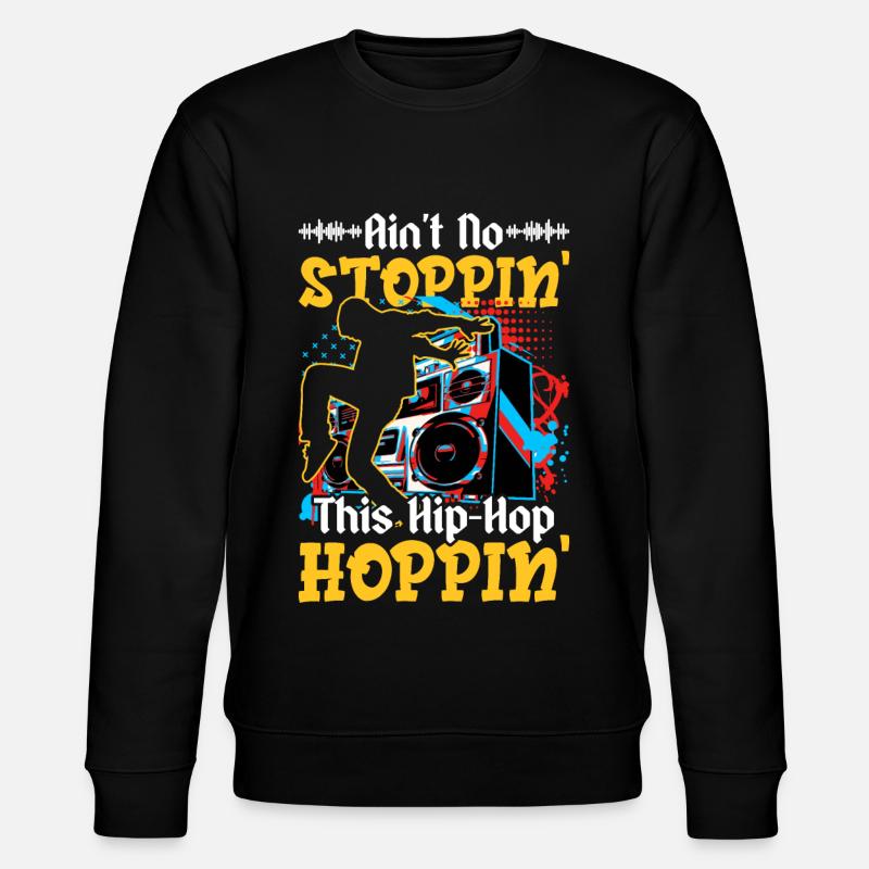 Hiphop Dance Dancer - Stanley/Stella CHANGER Unisex Organic Sweatshirt - black