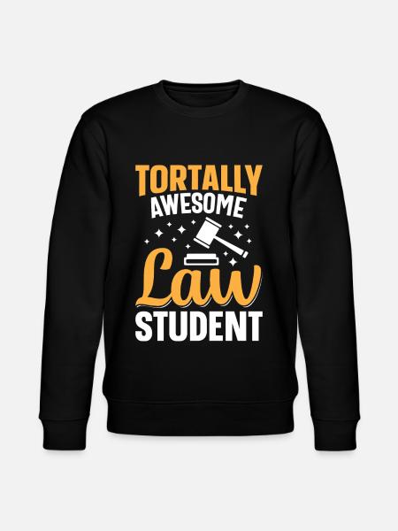 Law Degree Future Lawyer - Stanley/Stella CHANGER Unisex Organic Sweatshirt - black