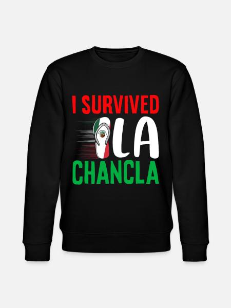Hispanic Latino American Mexican - Stanley/Stella CHANGER Unisex Organic Sweatshirt - black