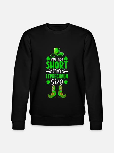 Funny Irish St. Patrick's Day - Stanley/Stella CHANGER Unisex Organic Sweatshirt - black