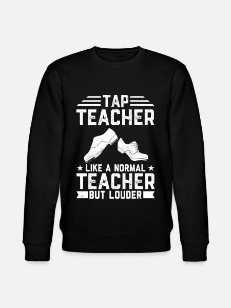 Tap Dance Tap Dancer - Stanley/Stella CHANGER Unisex Organic Sweatshirt - black