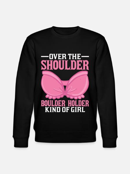 Southern Slang Rock Climbing Girl Country - Stanley/Stella CHANGER Unisex Organic Sweatshirt - black