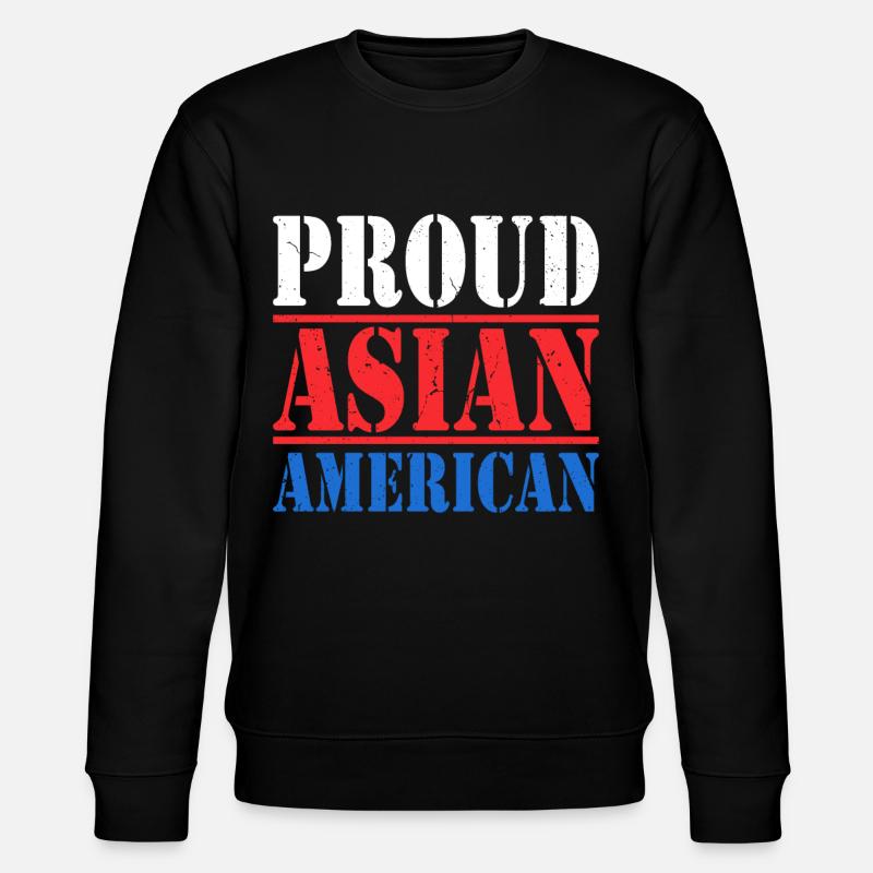 Pacific Islander AAPI - Stanley/Stella CHANGER Unisex Organic Sweatshirt - black