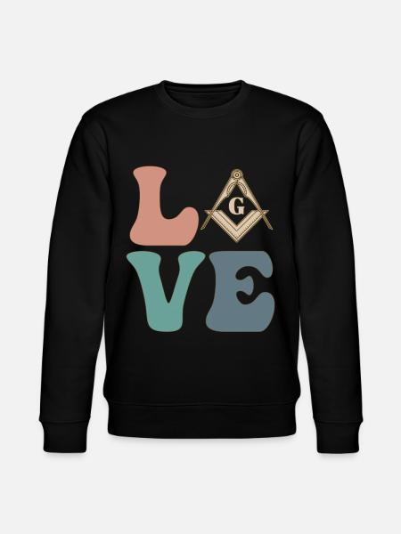 Freemasonry Freemasonry Freemasonry - Stanley/Stella CHANGER Unisex Organic Sweatshirt - black