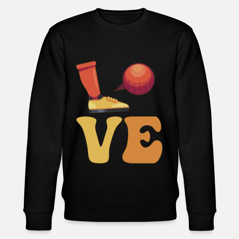 Kickball Team Coach Coach - Stanley/Stella CHANGER Unisex Organic Sweatshirt - black