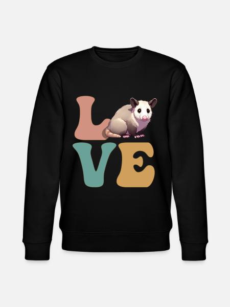 Opossum Opossum - Stanley/Stella CHANGER Unisex Organic Sweatshirt - black