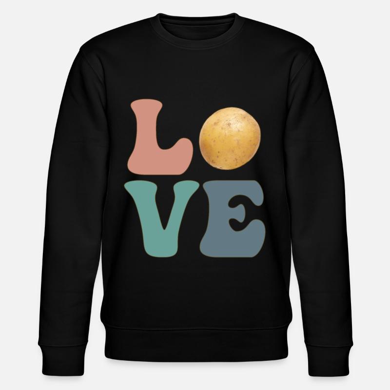 Potatoes Potatoes - Stanley/Stella CHANGER Unisex Organic Sweatshirt - black