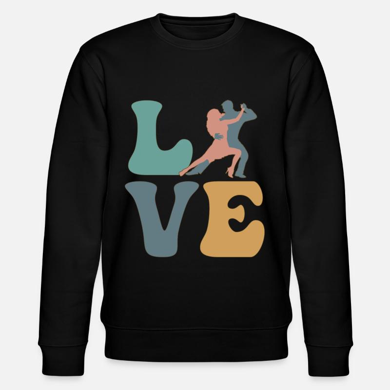 Salsa Dance Dancing Dancer Salsero - Stanley/Stella CHANGER Unisex Organic Sweatshirt - black