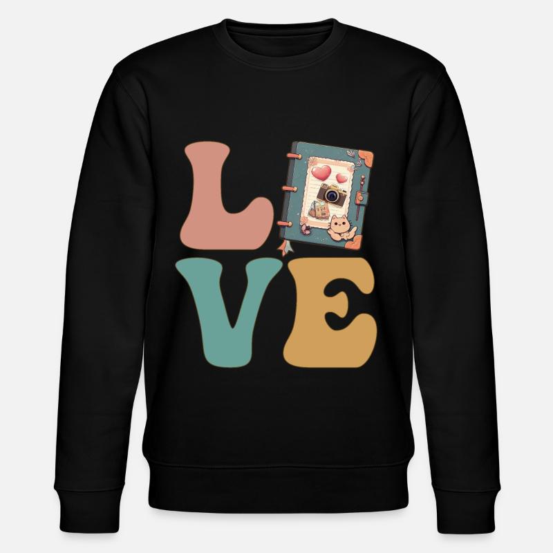 Scrapbooking Scrapbook Artisanat - Sweat bio CHANGER Stanley/Stella Unisexe - noir