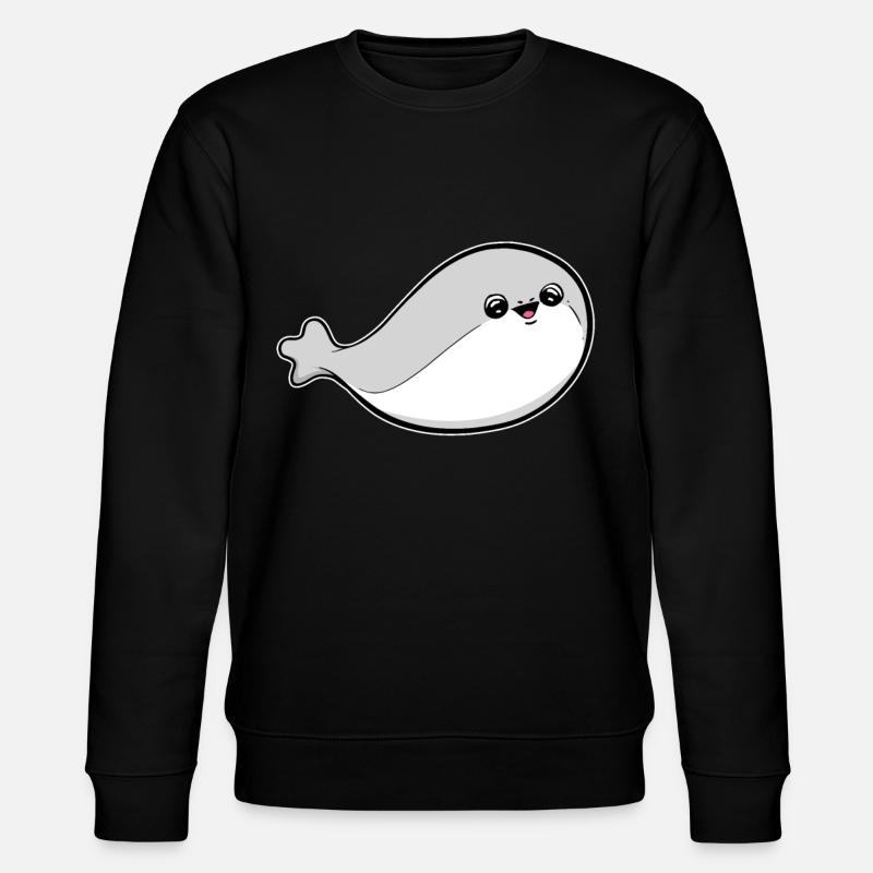 Sacabambaspis Fish Meme - Stanley/Stella CHANGER Unisex Organic Sweatshirt - black