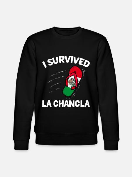 Mexican Mexico Flag - Stanley/Stella CHANGER Unisex Organic Sweatshirt - black