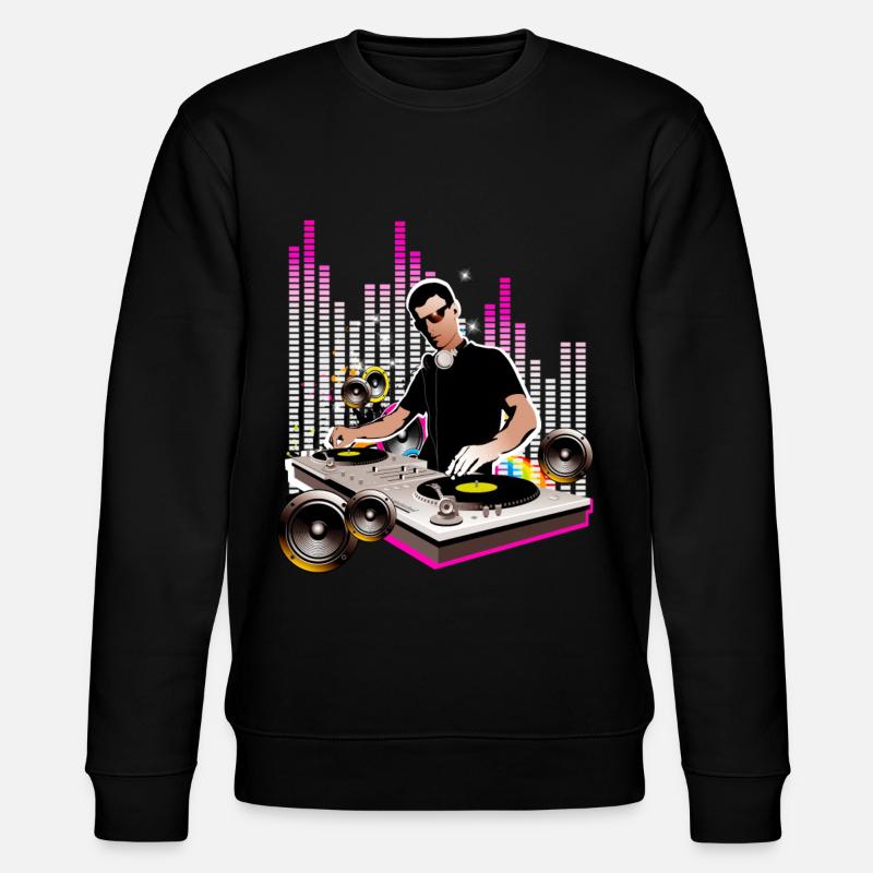 DJ - Stanley/Stella Unisex Bio-Sweatshirt CHANGER  - Schwarz