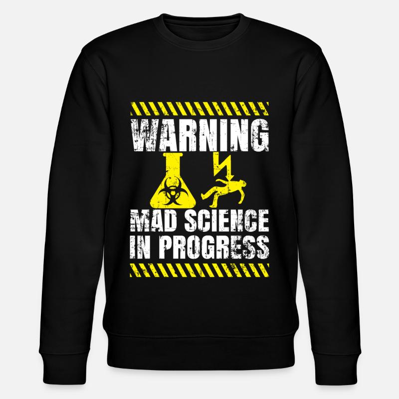 Science drôle - Sweat bio CHANGER Stanley/Stella Unisexe - noir