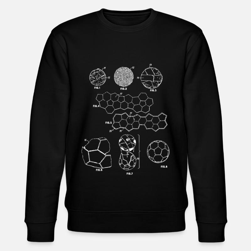 Fussball - Stanley/Stella Unisex Bio-Sweatshirt CHANGER - Schwarz