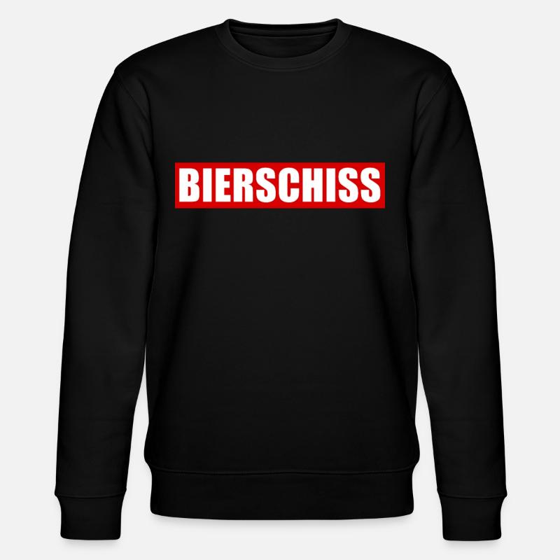 BIERSCHISS - Stanley/Stella Unisex Bio-Sweatshirt CHANGER  - Schwarz