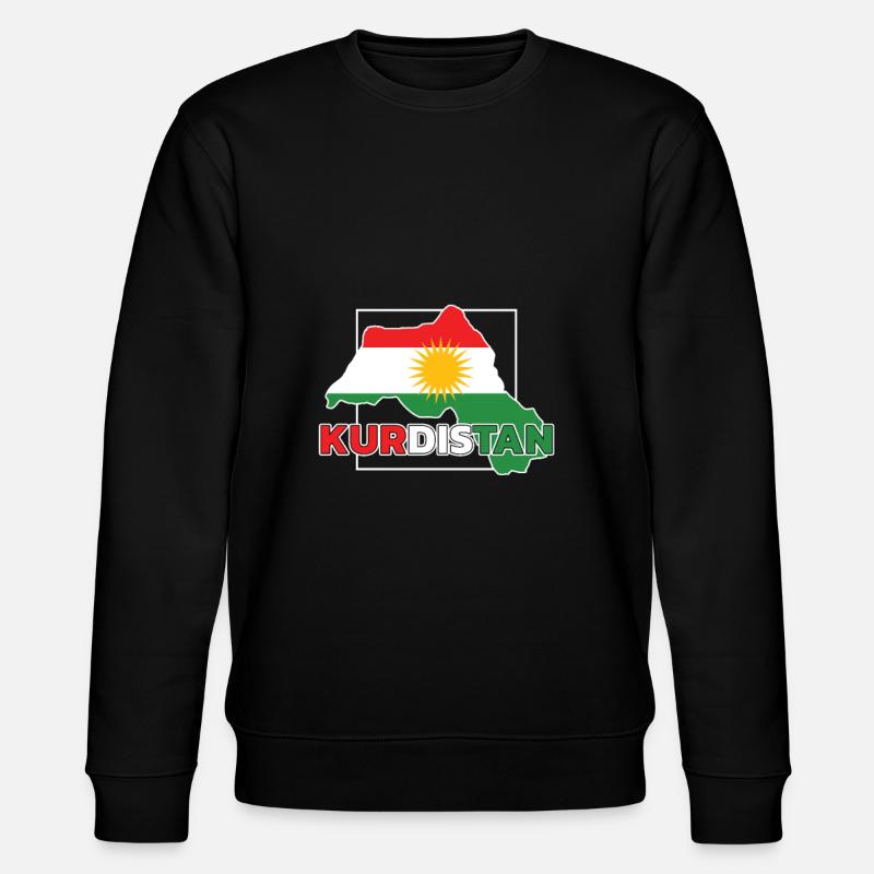 Kurdistan - Stanley/Stella Unisex Bio-Sweatshirt CHANGER  - Schwarz
