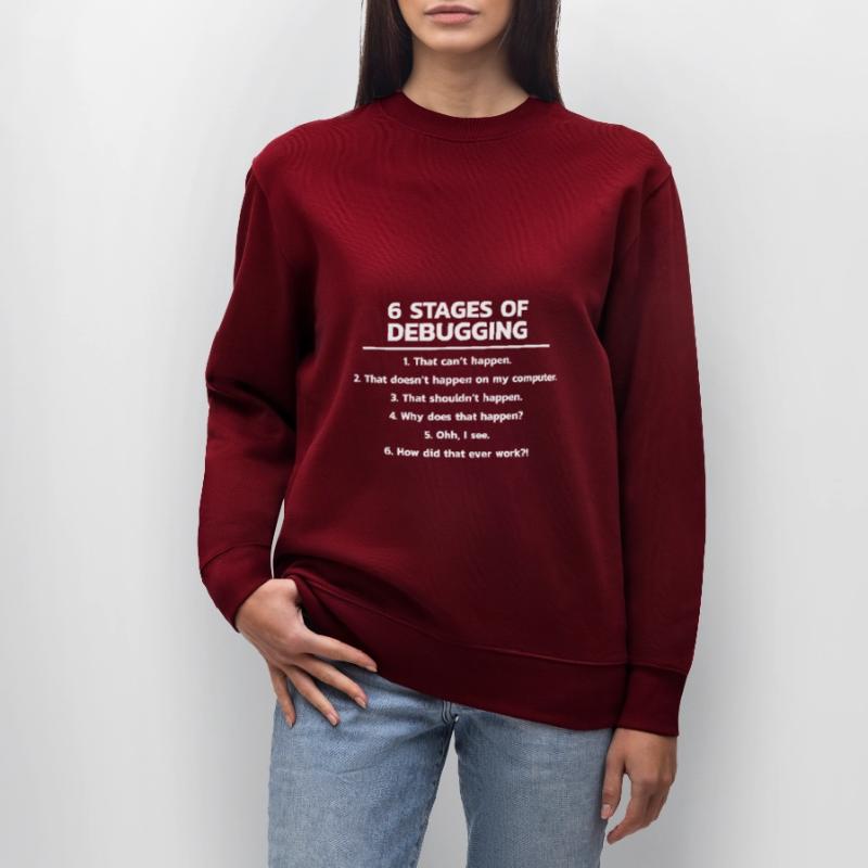 Programmierer Debugging Debug Stanley/Stella Unisex Bio-Sweatshirt CHANGER 