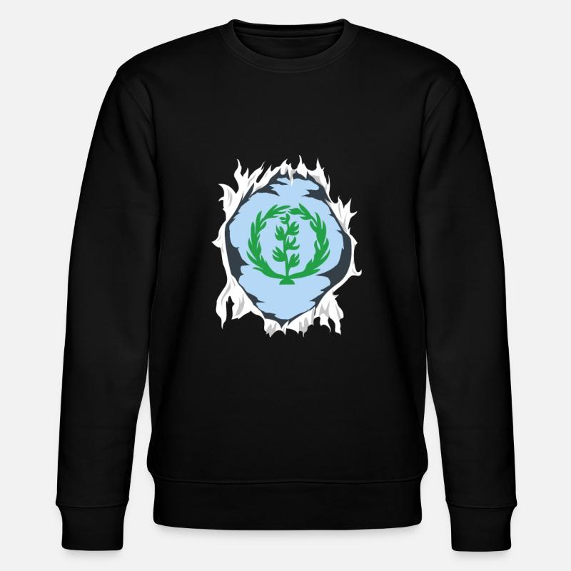 Érythrée Tigrinya Habesha cadeau - Sweat bio CHANGER Stanley/Stella Unisexe - noir