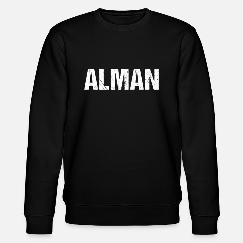 Alman - Stanley/Stella Unisex Bio-Sweatshirt CHANGER  - Schwarz