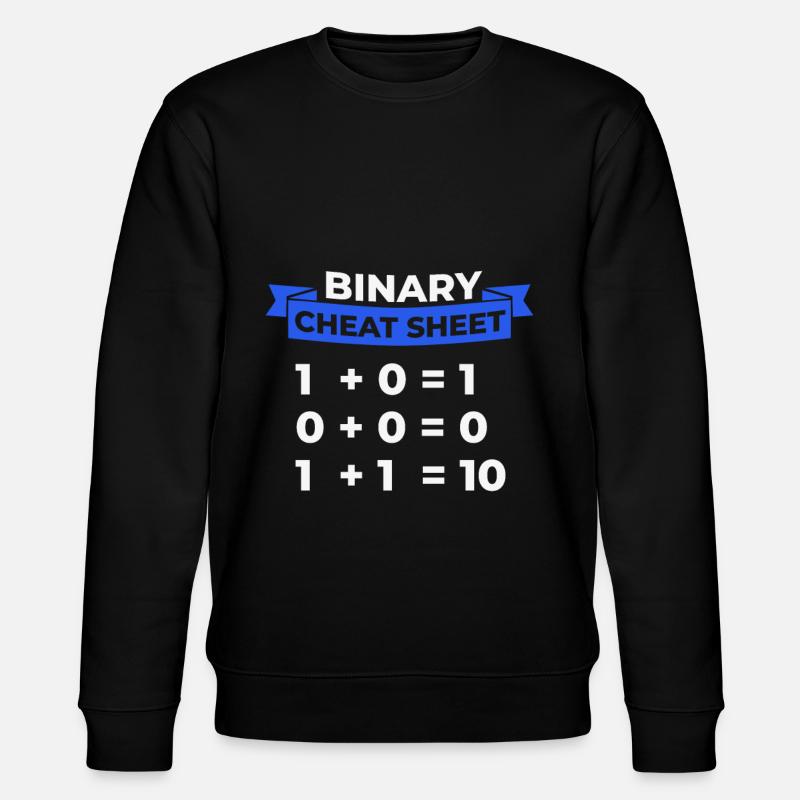 Programmierer Binär - Stanley/Stella Unisex Bio-Sweatshirt CHANGER  - Schwarz