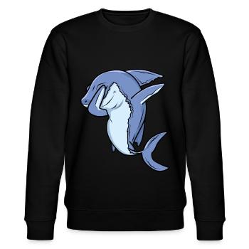 Dabbing Shark Dab Dance Gift - Sweat bio CHANGER Stanley/Stella Unisexe - noir - Devant - Nik (191cm) & Marisol (170cm)