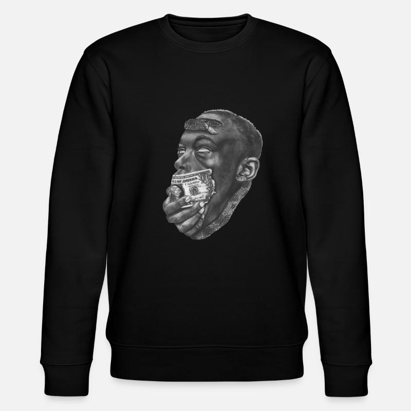 hypocrites - Stanley/Stella CHANGER Unisex Organic Sweatshirt - black