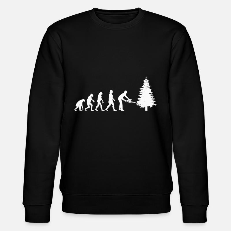 Tronçonneuse à tronçonneuse Evolution - Sweat bio CHANGER Stanley/Stella Unisexe - noir