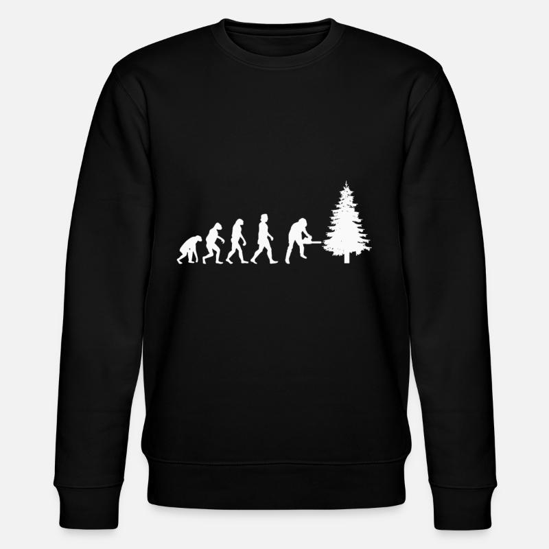 Tronçonneuse à tronçonneuse Evolution - Sweat bio CHANGER Stanley/Stella Unisexe - noir