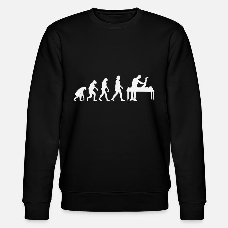 Physiotherapeut Evolution Physiotherapie Physio - Stanley/Stella Unisex Bio-Sweatshirt CHANGER - Schwarz
