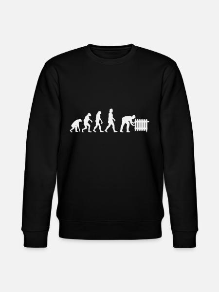 Heizungsbauer Evolution Heizung Anlagenmechaniker - Stanley/Stella Unisex Bio-Sweatshirt CHANGER  - Schwarz