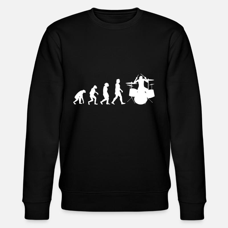 Batterie Drummer Evolution - Sweat bio CHANGER Stanley/Stella Unisexe - noir