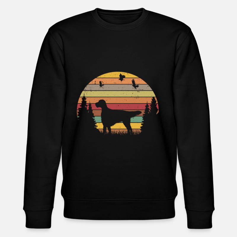 Deutsch Setter Rétro - Sweat bio CHANGER Stanley/Stella Unisexe - noir