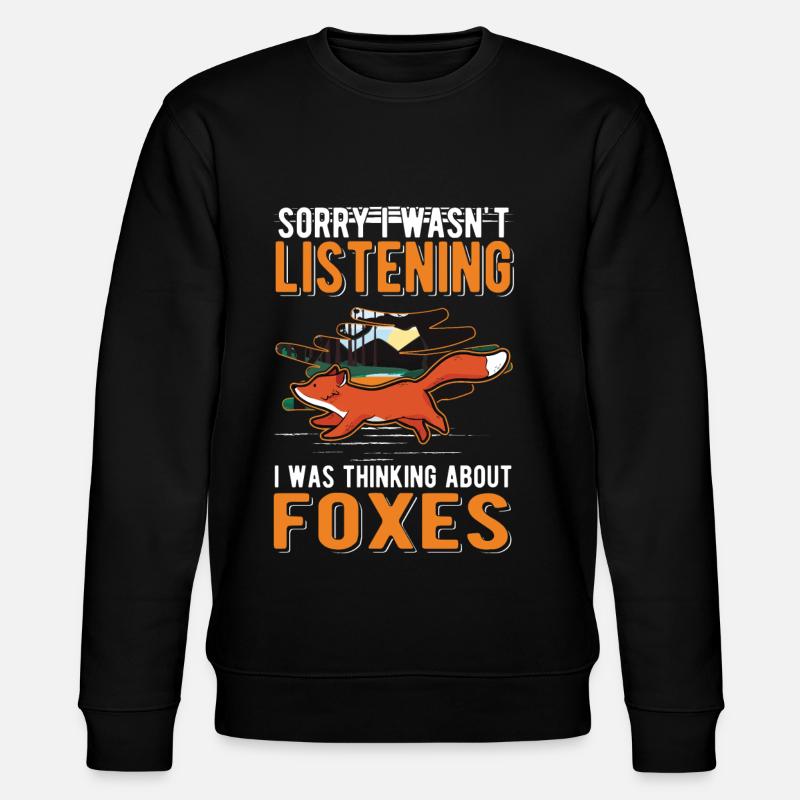 Cadeau Fuchs - Sweat bio CHANGER Stanley/Stella Unisexe - noir