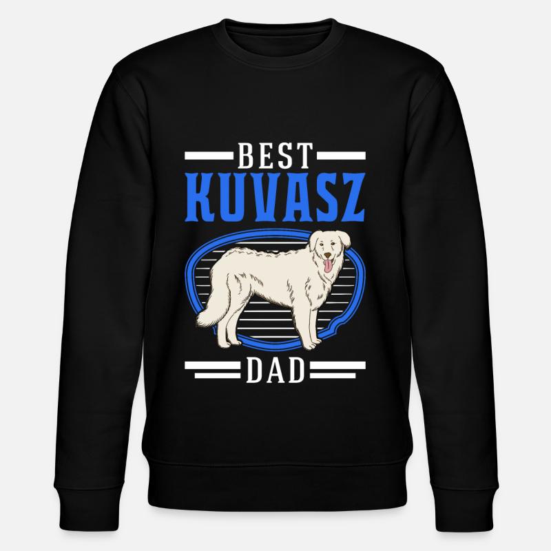 Meilleur Kuvasz Dog Dad - Sweat bio CHANGER Stanley/Stella Unisexe - noir