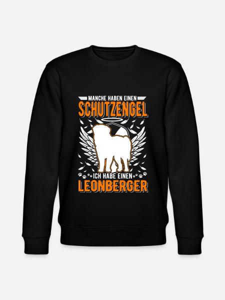 Leonberger Schutzengel - Stanley/Stella Unisex Bio-Sweatshirt CHANGER - Schwarz