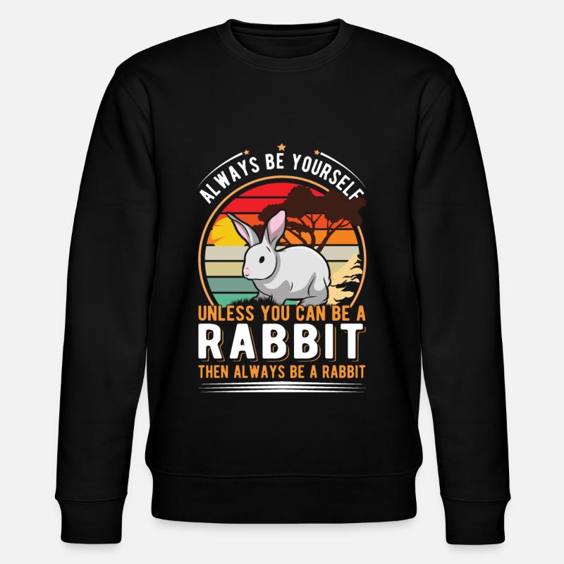 Lapin Lapin Lapin Lapin - Sweat bio CHANGER Stanley/Stella Unisexe - noir