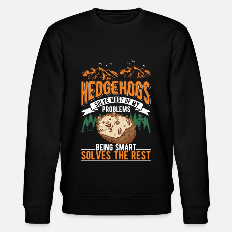 Hedgehog Gift Goose Gel - Sweat bio CHANGER Stanley/Stella Unisexe - noir