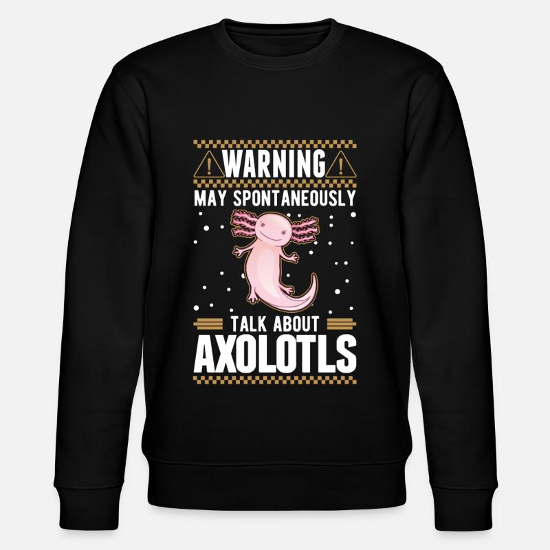 Axolotl Cadeau Queue Lurch - Sweat bio CHANGER Stanley/Stella Unisexe - noir