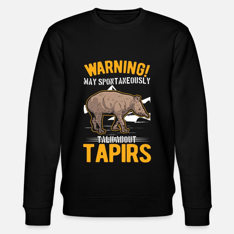 Avertissement Tapir Lowland Tapir - Sweat bio CHANGER Stanley/Stella Unisexe - noir